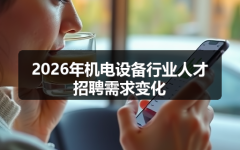 2026年机电设备行业人才招聘需求变化