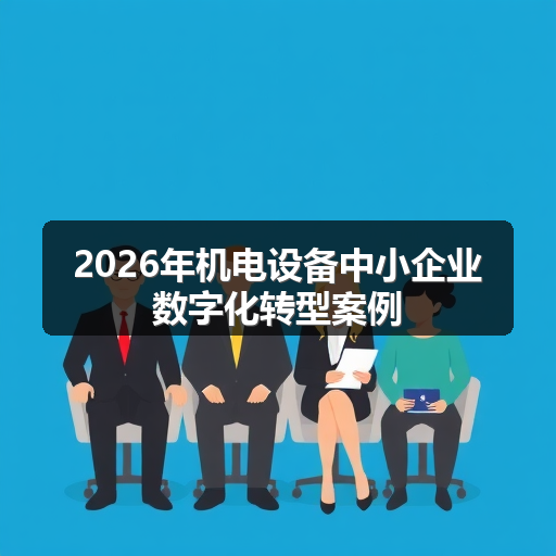 2026年机电设备中小企业数字化转型案例
