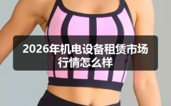 2026年机电设备租赁市场行情怎么样