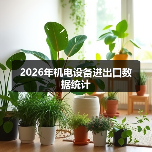 2026年机电设备进出口数据统计