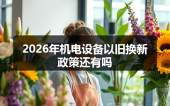 2026年机电设备以旧换新政策还有吗