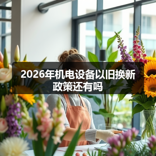 2026年机电设备以旧换新政策还有吗