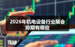 2026年机电设备行业展会排期有哪些