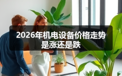 2026年机电设备价格走势是涨还是跌