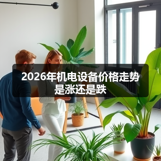 2026年机电设备价格走势是涨还是跌