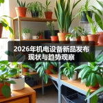 2026年机电设备新品发布现状与趋势观察