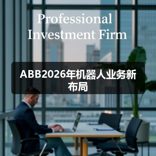 ABB2026年机器人业务新布局 正文配图