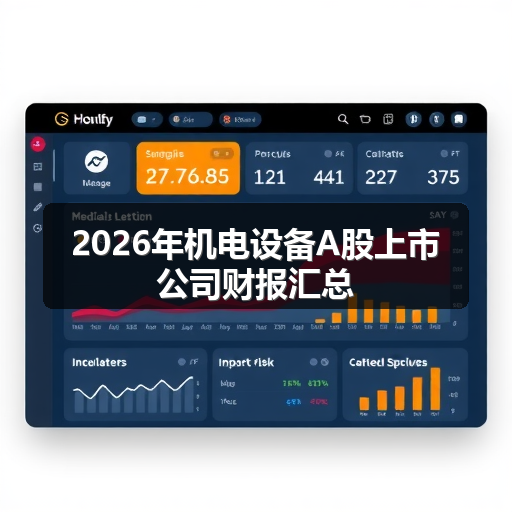 2026年机电设备A股上市公司财报汇总 正文配图