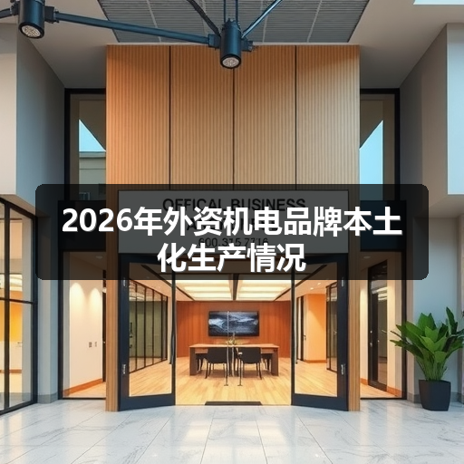 2026年外资机电品牌本土化生产情况 正文配图