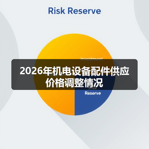 2026年机电设备配件供应价格调整情况 正文配图