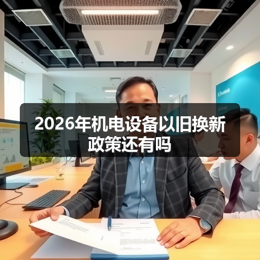 2026年机电设备以旧换新政策还有吗 正文配图