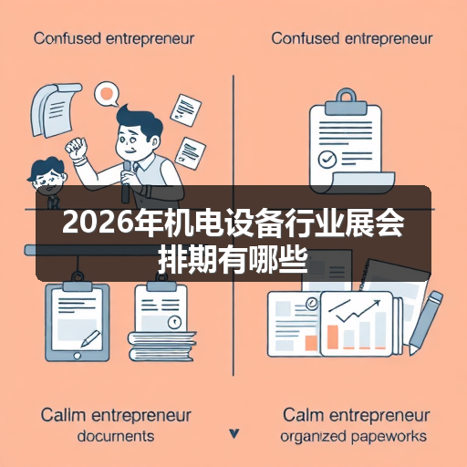 2026年机电设备行业展会排期有哪些 正文配图
