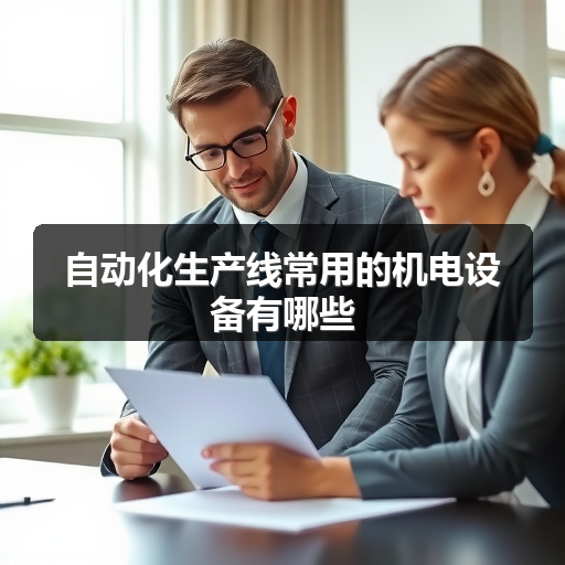 自动化生产线常用的机电设备有哪些 正文配图